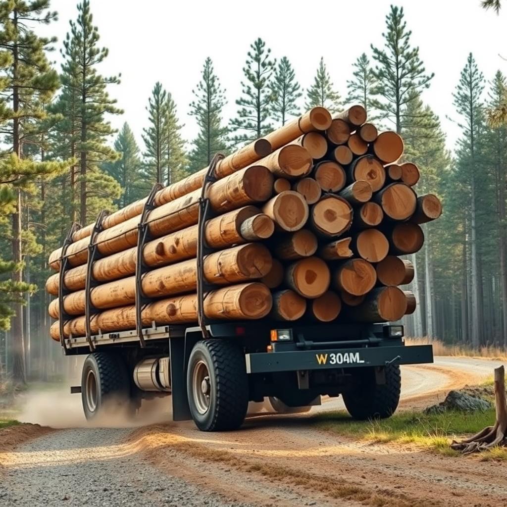 Log Truck & Commercial Auto — logging & forestry context